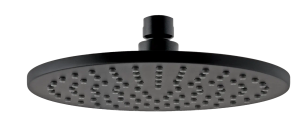 Верхний душ с шарнирным соединением 30 см Remer 359MM30NOX, черный матовый