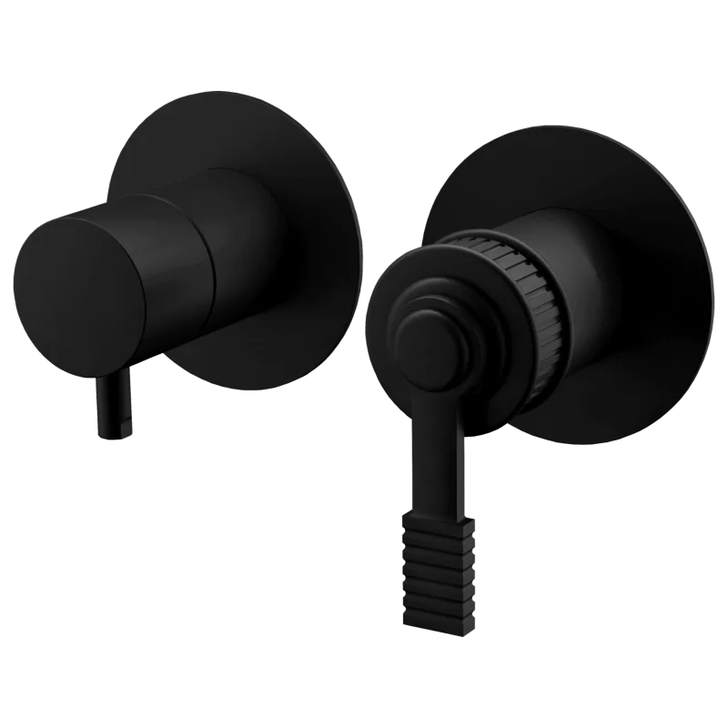 Смеситель для душа Remer Atelier AL92ZPNO, черный матовый