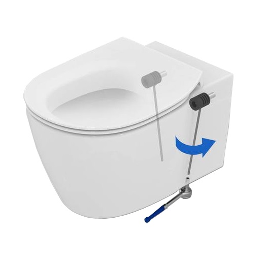 Подвесной унитаз с полностью скрытым креплением Ideal Standard CONNECT E772101