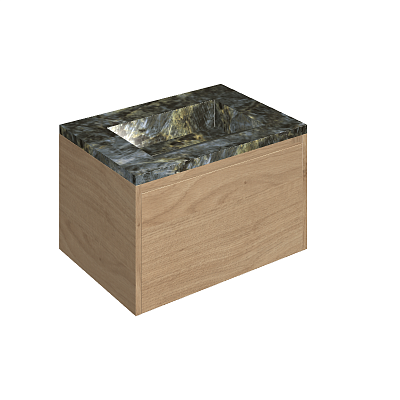 Раковина из керамогранита ITALON HOME Fly Air 70 Wood