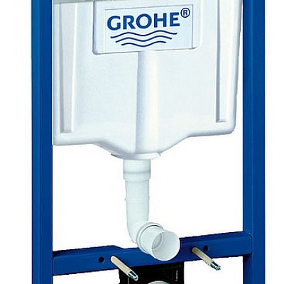 Система инсталляции для унитазов Grohe Rapid SL 38772001 3 в 1 с кнопкой смыва
