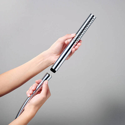 Ручной душ Hansgrohe Pulsify S 100 1jet, EcoSmart, хром, 24125000