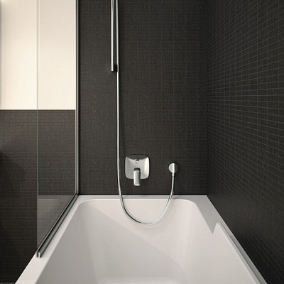 Шланговое подсоединение Hansgrohe FixFit E, хром, 27454000