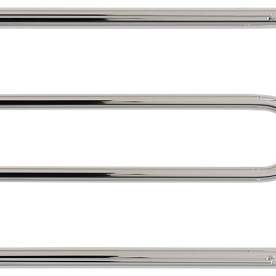 Водяной полотенцесушитель Стилье Дуэт 2 полки 320х650 резьба-сгон 1", Без покрытия, арт.00015-3265