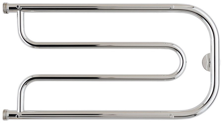 Водяной полотенцесушитель Стилье Дуэт 2 полки 320х650 резьба-сгон 1", Без покрытия, арт.00015-3265