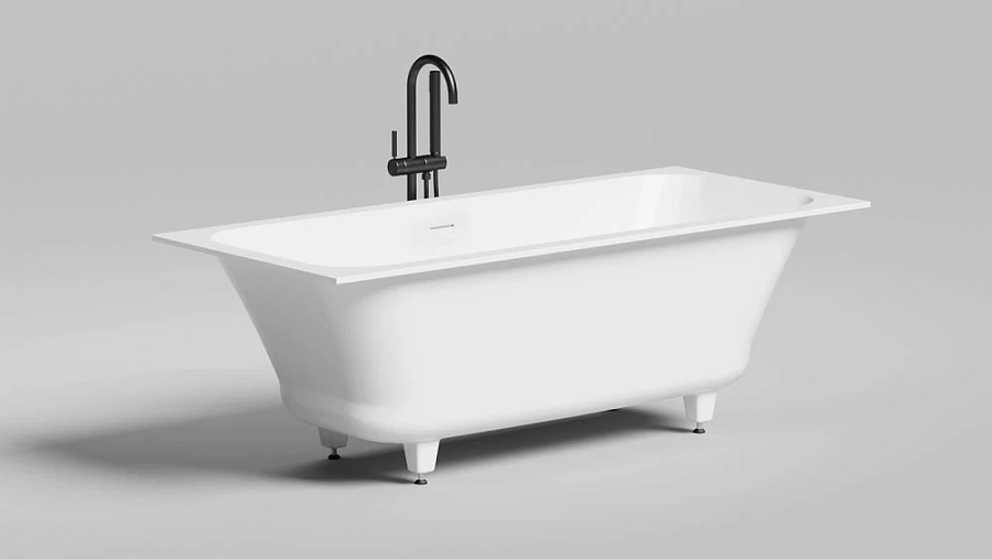 103313G Ванна Salini ORLANDA AXIS KIT 170x75 (S-Sense, глянцевый)