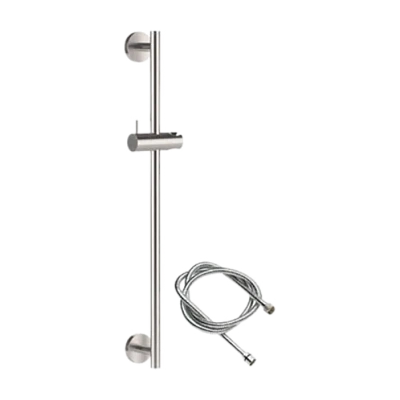 Душевая стойка 66 см с шлангом Remer INOX SS317M332, нержавеющая сталь