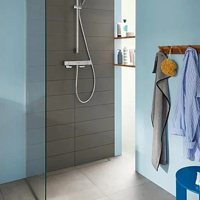 Ручной душ Hansgrohe 26812400 Croma Select E Vario, белый/хром
