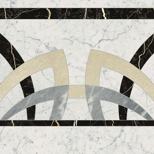 Декор Charme Extra CARRARA ROSONE  FASCIA 60*60