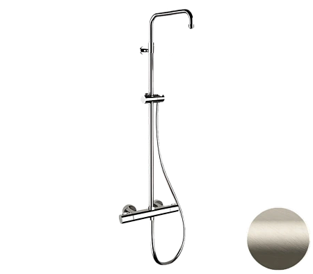 Душевая система термостатическая Remer Elegance EQ32ASSDXV, сталь