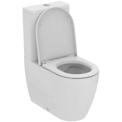 Унитаз пристенный Ideal Standard ELLISSE с бачком и сиденьем Soft-Close T569601 белый