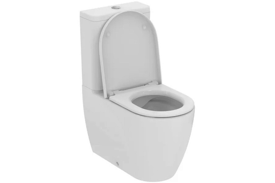 Унитаз пристенный Ideal Standard ELLISSE с бачком и сиденьем Soft-Close T569601 белый