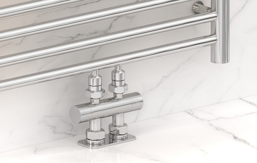 Вентиль Сунержа 2х1/2" прямой скрытый-скрытый EU50