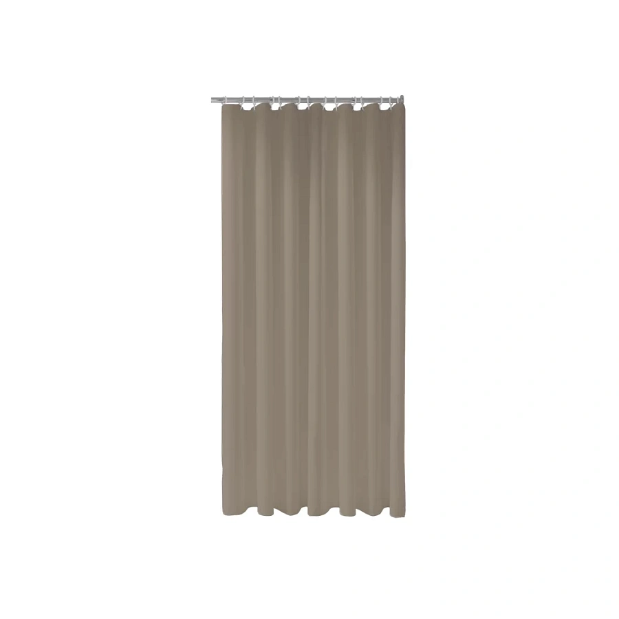 Душевая занавеска Keuco Plan Uni, размером 140х180 см, арт.14943000510. трюфель