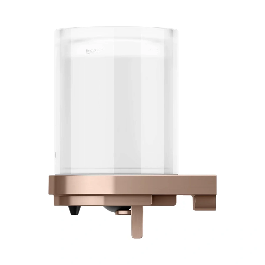 Дозатор для мыла со съёмным стаканом для жидкого мыла Keuco Moll 12752299000 красное золото шлифованное