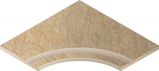 Бортик Italon DISTRICT SAND BOR.60X60 SVASATO ANG.ROUND 30 / СЭНД БОРT.60X60 С ВЫЕМКОЙ УГЛ.ЗАКР.30