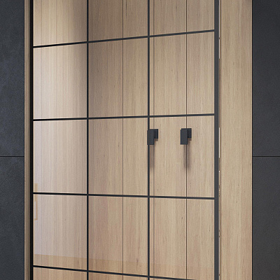 Душевой уголок Radaway Modo II New Black 90 Factory