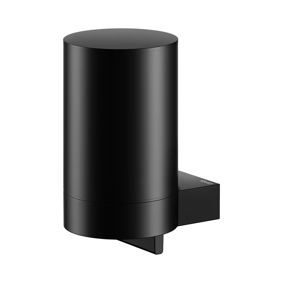 Дозатор для жидкого мыла Keuco Plan управление снизу 14951370000 черный матовый