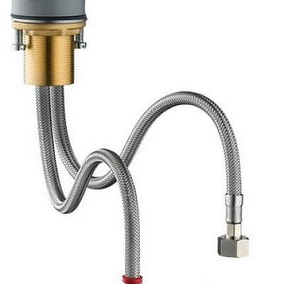 Угловой запорный вентиль Hansgrohe E, 1/2" x 3/8", 13902000