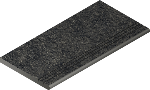 Ступень Italon ROOM BLACK GRADINO ROUND GRIP 30X60 / Р.С.БЛЭК ЗАКРУГ.ГРИП 30X60 Ступень Italon ROOM BLACK GRADINO ROUND GRIP 30X60 / Р.С.БЛЭК ЗАКРУГ.ГРИП 30X60