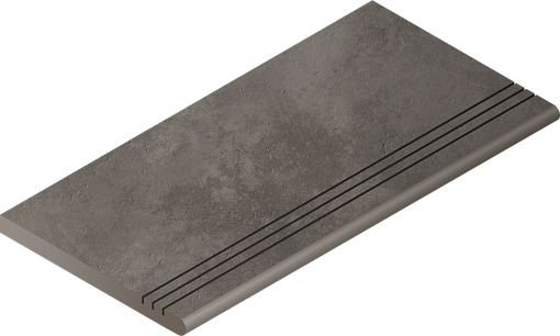 Ступень Italon MILLENIUM BLACK GRADINO ROUND GRIP 30X120 SX / МИЛ.БЛЭК ЗАКРУГ.ГРИП 30X120 ЛЕВ