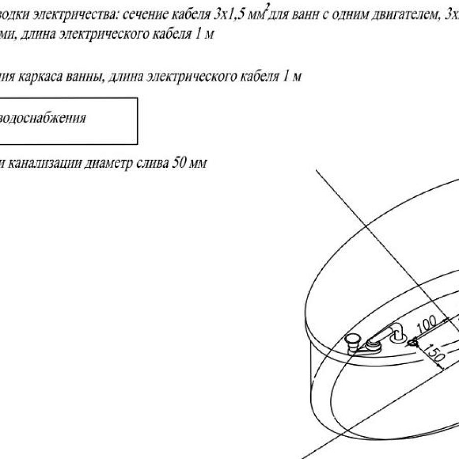 Ванна акриловая Kolpa-San Lux 170x85