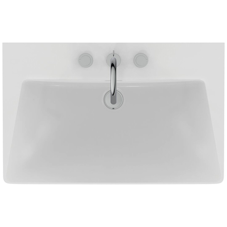 Раковина-моноблок Ideal Standard Atelier Tipo-Z на три отверстия T4426V1, белый матовый
