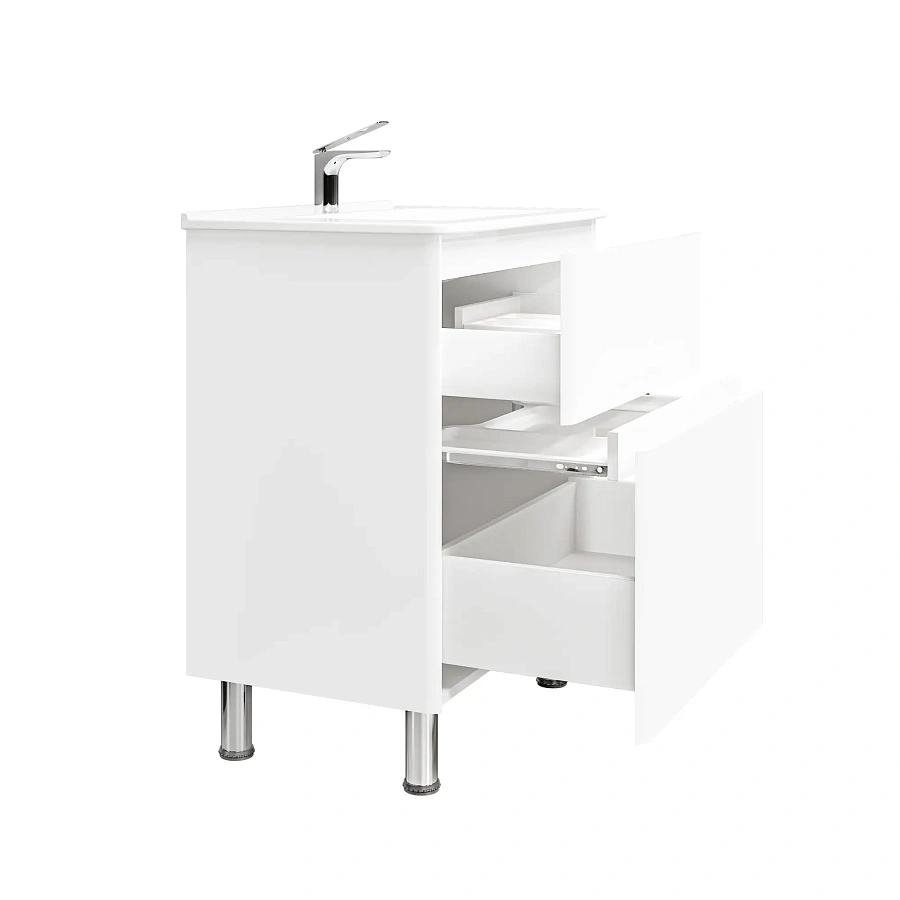 Тумба под раковину напольная Jorno ChiLu.01.70/N/W/JR 71см цвет белый