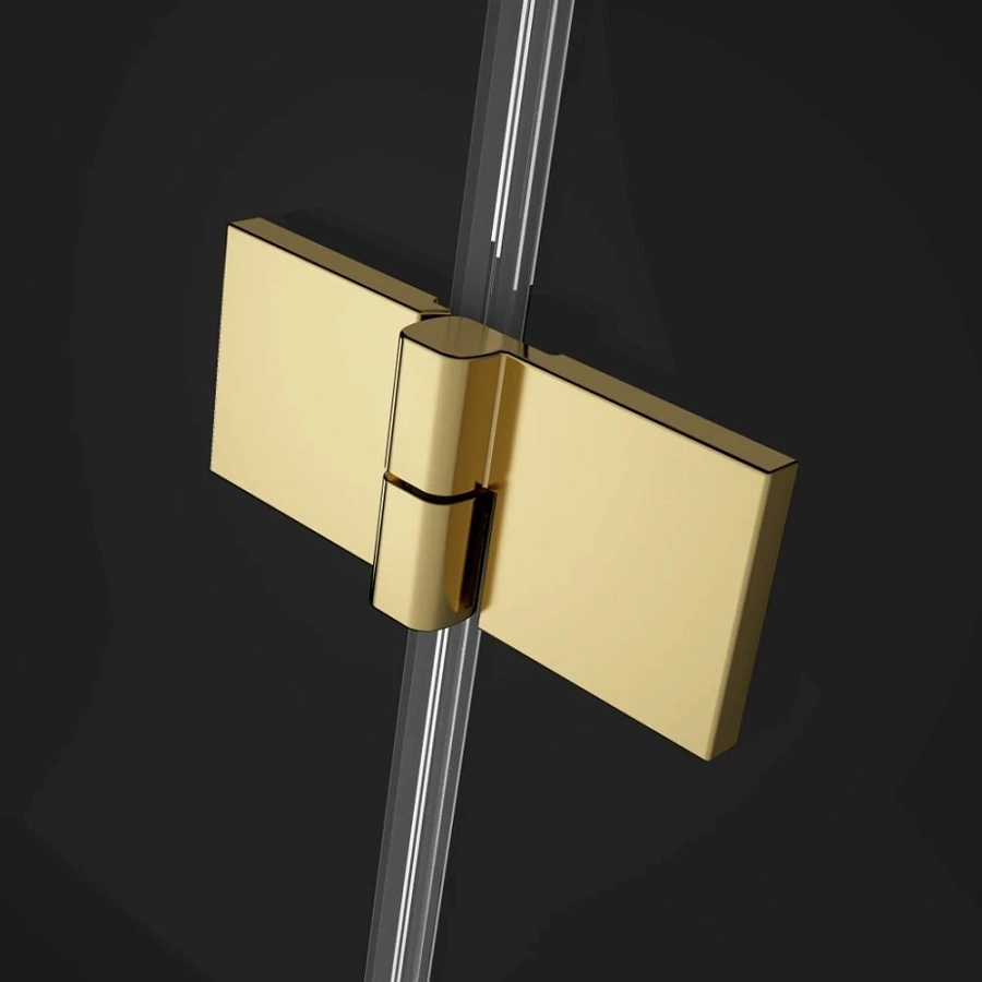 Душевая дверь Radaway Essenza Pro Gold DWJ 110x200 R стекло прозрачное/золото