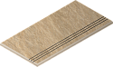 Ступень Italon DISTRICT SAND GRADINO ROUND GRIP 30X60 SX / СЭНД ЗАКРУГ.ГРИП 30X60 ЛЕВ