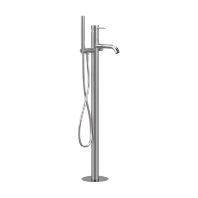 Смеситель для ванны Remer X Style INOX SSX08, нержавеющая сталь