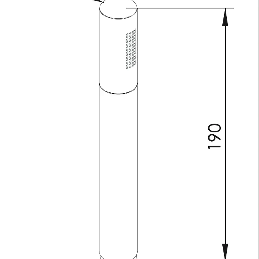 Ручной душ Remer 317MMBOX, белый матовый