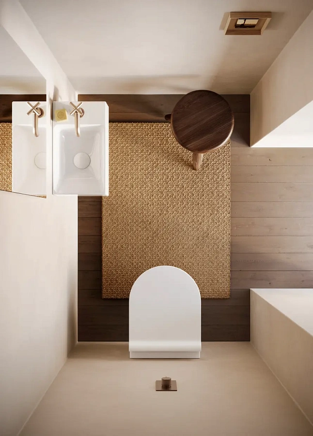 Раковина Catalano Premium 40х23, арт.0220411001, c 1 отв. под смеситель, белый глянцевый