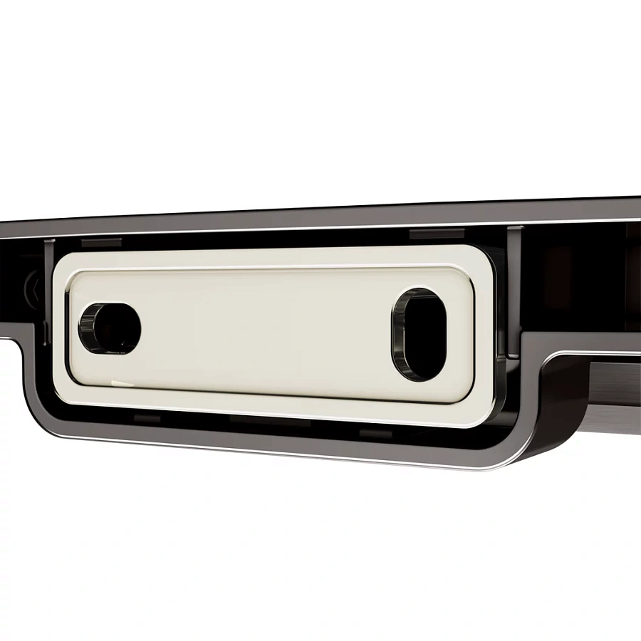 Держатель туалетной бумаги с крышкой Keuco Moll 12760350000 титан черный шлифованный