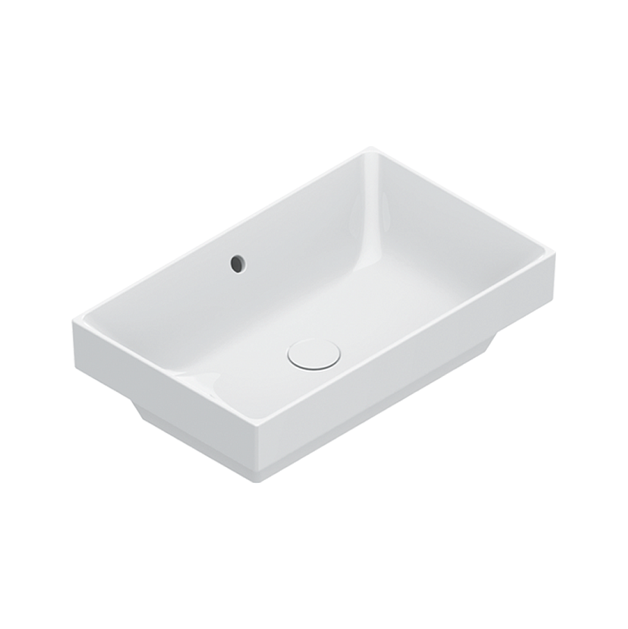 Раковина Catalano Zero 60х37, арт.0124600001, белый глянцевый