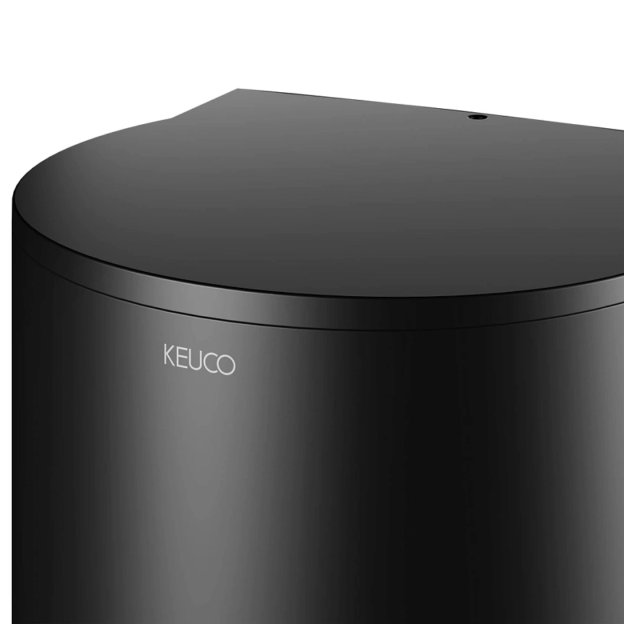 Дозатор для дезинфицирующих средств и геля Keuco Plan 14987370037 черный матовый / черный