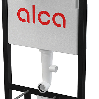 Сет 4в1 система инсталляции AlcaPlast AM101/1120+M570+M91 (кнопка белая)