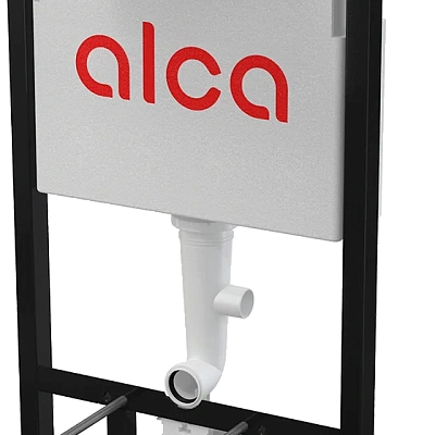 Сет 4в1 система инсталляции AlcaPlast AM101/1120+M570+M91 (кнопка белая)