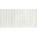 Плитка FLASH BARS WHITE 12.5x25
