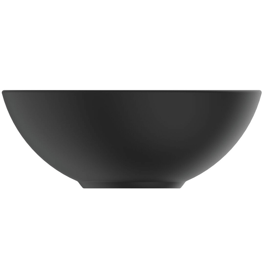 Раковина накладная Ideal Standard STRADA O круглый 41x41 см (черный матовый) K0795V3