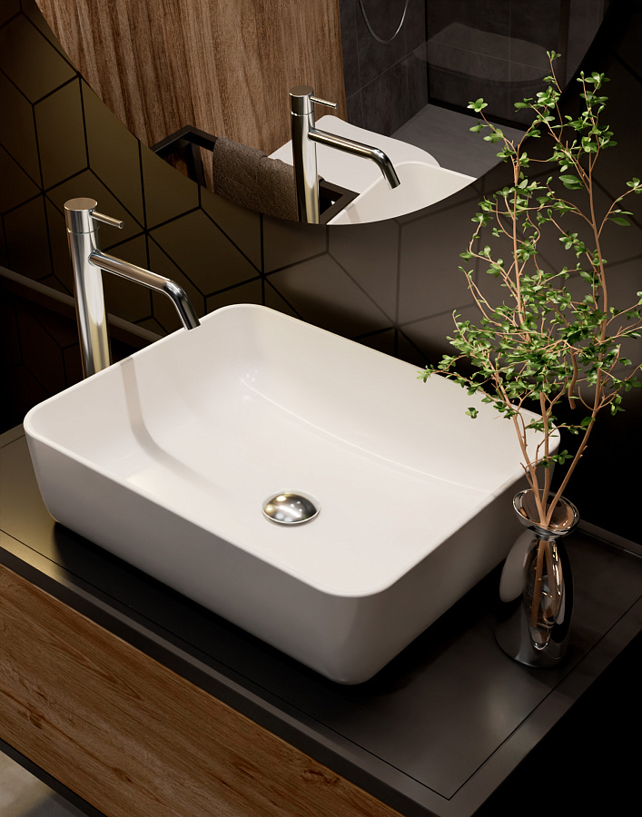 Siena Смеситель для раковины однорычажный 210мм