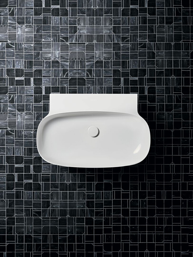 Раковина Ideal Standard Atelier Linda-X 75x50 см T499301 без отверстия под смеситель и перелива, шлифованный низ, белый глянцевый