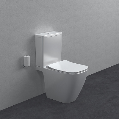 Напольный унитаз Ideal Standard i.life S, с бачком и сиденьем Soft-close, Open-Back