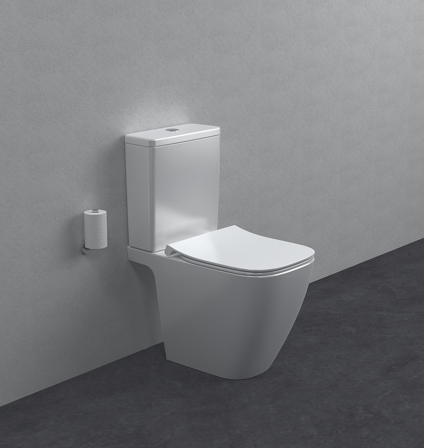 Напольный унитаз Ideal Standard i.life S, с бачком и сиденьем Soft-close, Open-Back