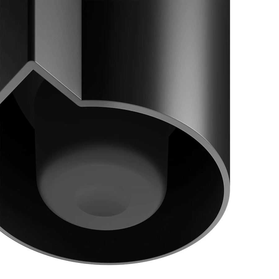 Туалетный гарнитур Keuco Plan 14972370200 черный матовый / черный