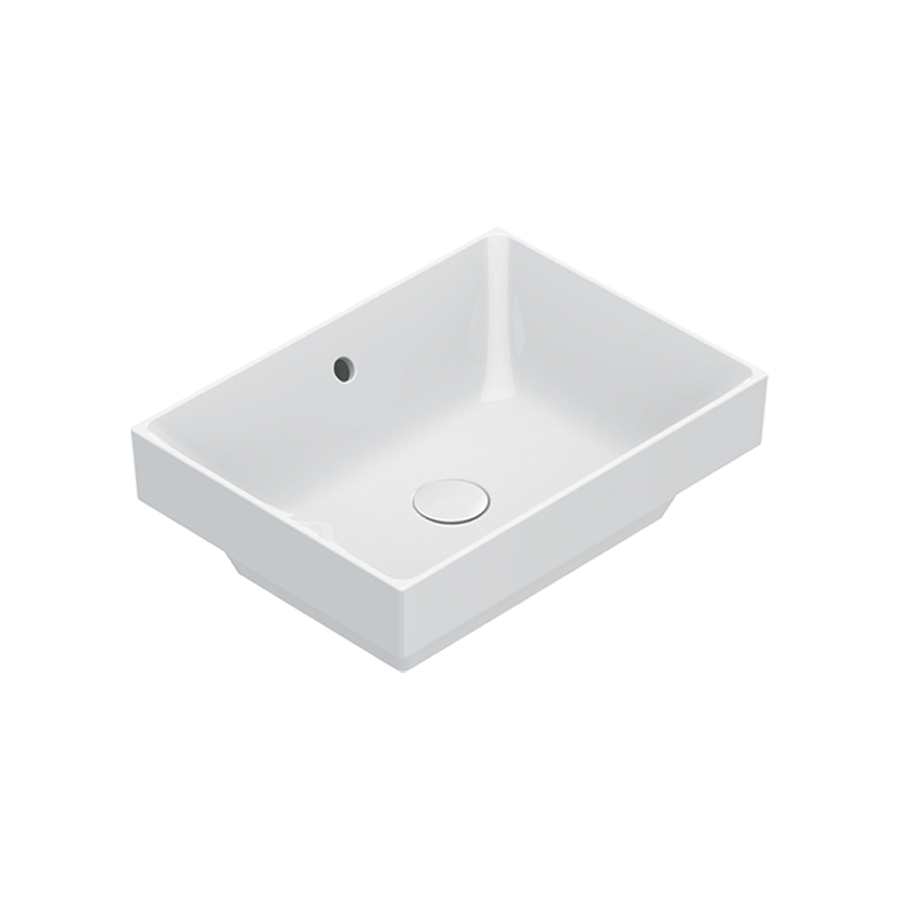 Раковина Catalano Zero 50х37, арт.0124500001, белый глянцевый