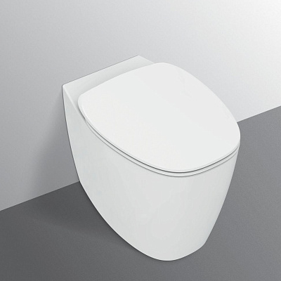 Напольный пристенный унитаз-соло Ideal Standard DEA AquaBlade® T349101