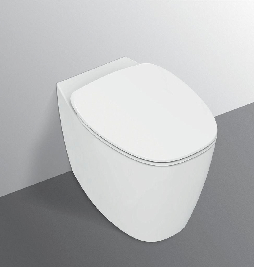 Напольный пристенный унитаз-соло Ideal Standard DEA AquaBlade® T349101