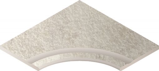 Бортик Italon CLIMB ICE BOR.60X60 SVASATO ANG.ROUND 30 / АЙС БОРT.60X60 С ВЫЕМКОЙ УГЛ.ЗАКР.30