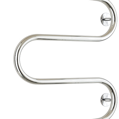 Водяной полотенцесушитель Стилье М-образный 2 полки 600х600 резьба-сгон 1", Без покрытия, арт.00014-6060